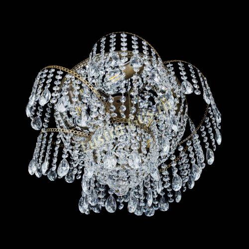 Люстра Космея №5 под бронзу в Новокузнецке Гусь Хрустальный