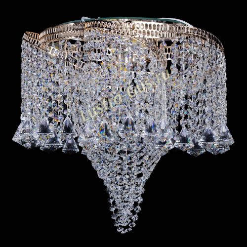 Люстра Космея Водоворот конус в Новокузнецке Гусь Хрустальный