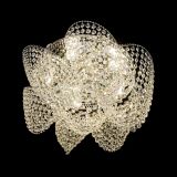 Люстра Космея Высокая, диаметр - 520 мм, цвет - серебро, Люстры Гусь Хрустальный Люстра Космея Высокая, диаметр - 520 мм, цвет - серебро, Люстры Гусь Хрустальный