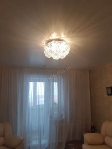 Люстра Космея №1 в Новокузнецке отзыв и фото покупателя