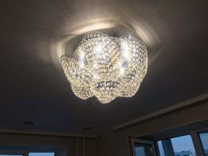 Люстра Космея №1 в Новокузнецке отзыв и фото покупателя