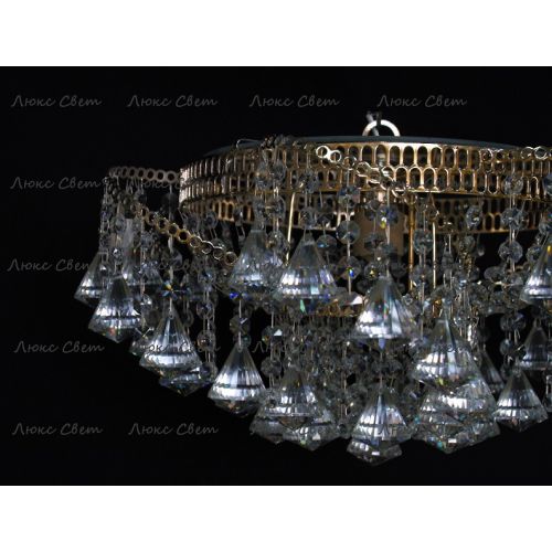 Люстра Космос 1 лампа конус в Новокузнецке Гусь Хрустальный