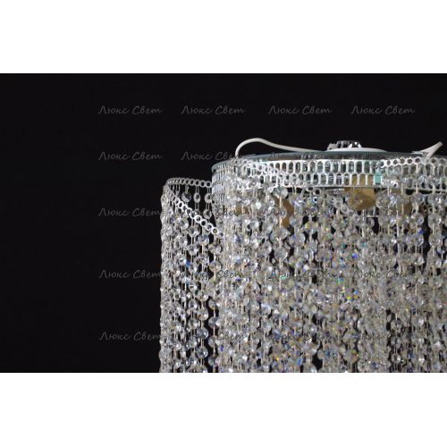 Люстра Космос 5 ламп конус 40 мм длинная  в Новокузнецке Гусь Хрустальный