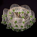 Люстра Космос шар 40 мм зеленая, диаметр 700 мм, цвет золото, Люстры Гусь Хрустальный Люстра Космос шар 40 мм зеленая, диаметр 700 мм, цвет золото, Люстры Гусь Хрустальный