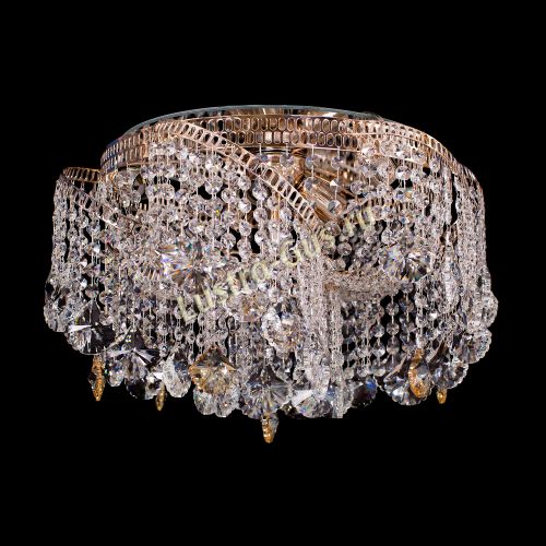 Люстра Космос Веер в Новокузнецке Гусь Хрустальный