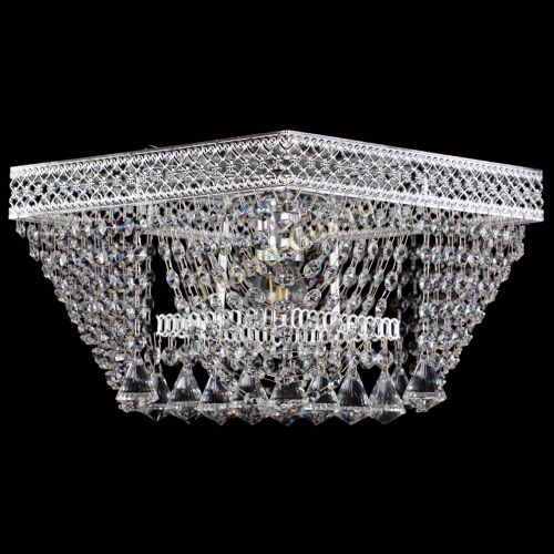 Люстра Квадрат №12 конусы в Новокузнецке Гусь Хрустальный