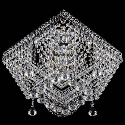 Люстра Квадрат №12 конусы в Новокузнецке Гусь Хрустальный