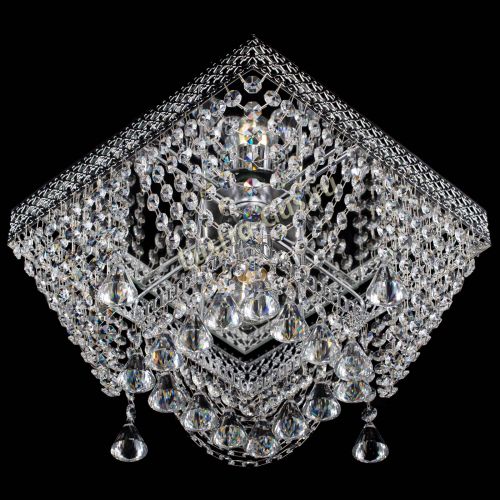 Люстра Квадрат №12 конусы в Новокузнецке Гусь Хрустальный