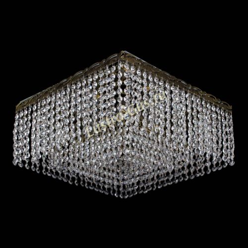 Люстра Квадрат №3 под бронзу в Новокузнецке Гусь Хрустальный