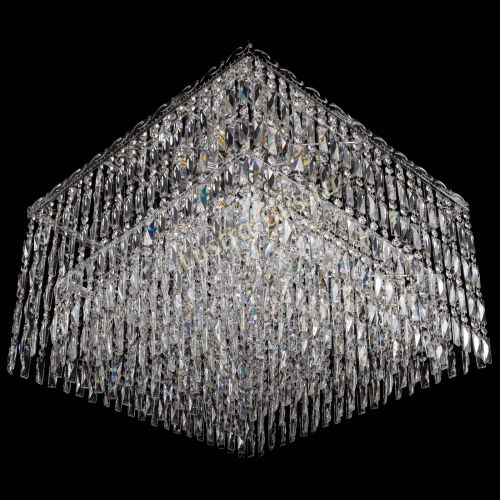 Люстра Квадрат №3 в Новокузнецке Гусь Хрустальный