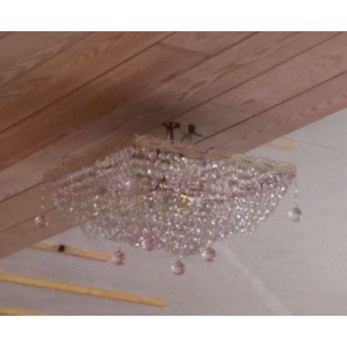 Люстра Квадрат в Новокузнецке Гусь Хрустальный