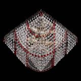 Люстра Квадрат Бриз красная в Новокузнецке Люстра Квадрат Бриз красная в Новокузнецке