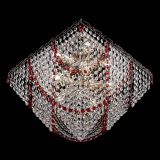 Люстра Квадрат Бриз красная в Новокузнецке Люстра Квадрат Бриз красная в Новокузнецке