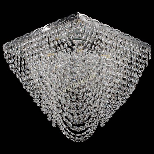 Люстра Квадрат Бриз в Новокузнецке Гусь Хрустальный