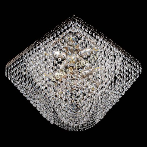 Люстра Квадрат Бриз в Новокузнецке Гусь Хрустальный