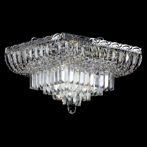 Люстра Квадрат Элегант в Новокузнецке Гусь Хрустальный