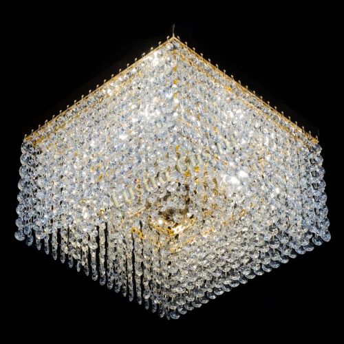 Люстра Квадрат Элегия №3 в Новокузнецке Гусь Хрустальный