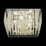 Люстра Квадрат Оптикон, диаметр - 440 мм, цвет - серебро, Люстры Гусь Хрустальный Люстра Квадрат Оптикон, диаметр - 440 мм, цвет - серебро, Люстры Гусь Хрустальный