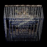 Люстра Квадрат Оптикон, диаметр - 440 мм, цвет - серебро, Люстры Гусь Хрустальный Люстра Квадрат Оптикон, диаметр - 440 мм, цвет - серебро, Люстры Гусь Хрустальный