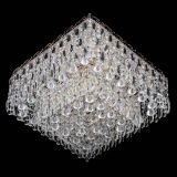 Люстра Квадрат Каскад с пластинками в Новокузнецке