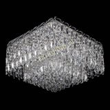 Люстра Квадрат Каскад с пластинками в Новокузнецке