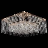 Люстра Квадрат Оптикон, диаметр - 600 мм, цвет - золото, Люстры Гусь Хрустальный Люстра Квадрат Оптикон, диаметр - 600 мм, цвет - золото, Люстры Гусь Хрустальный