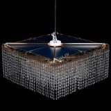 Люстра Квадрат Оптикон, диаметр - 600 мм, цвет - золото, Люстры Гусь Хрустальный Люстра Квадрат Оптикон, диаметр - 600 мм, цвет - золото, Люстры Гусь Хрустальный