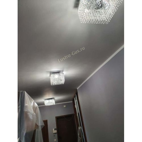 Люстра Квадрат Оптикон в Новокузнецке Гусь Хрустальный