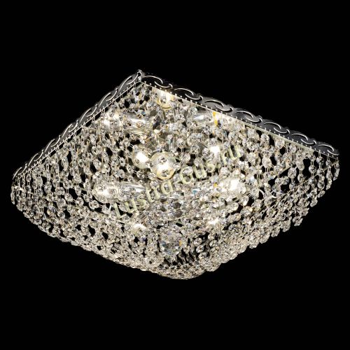 Люстра Квадрат Сетка в Новокузнецке Гусь Хрустальный