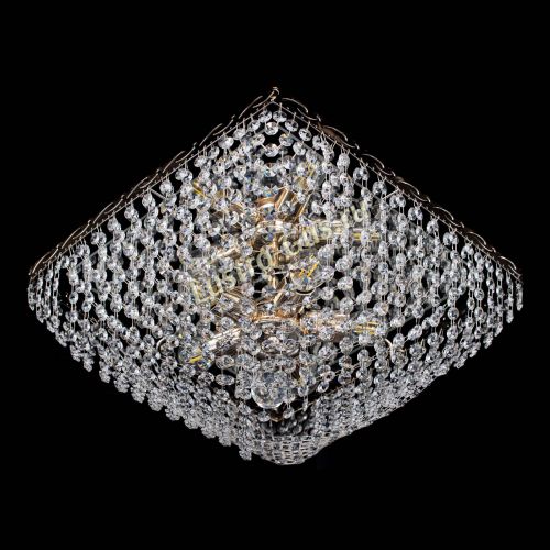 Люстра Квадрат Сетка в Новокузнецке Гусь Хрустальный