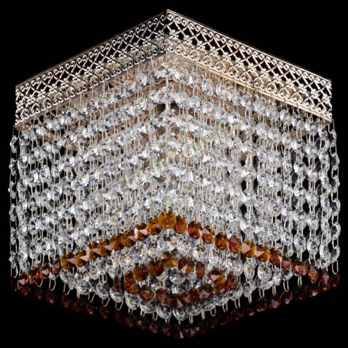 Люстра Квадрат Венеция №1 чайная в Новокузнецке Гусь Хрустальный