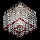 Люстра Квадрат Венеция №1 красная в Новокузнецке Люстра Квадрат Венеция №1 красная в Новокузнецке