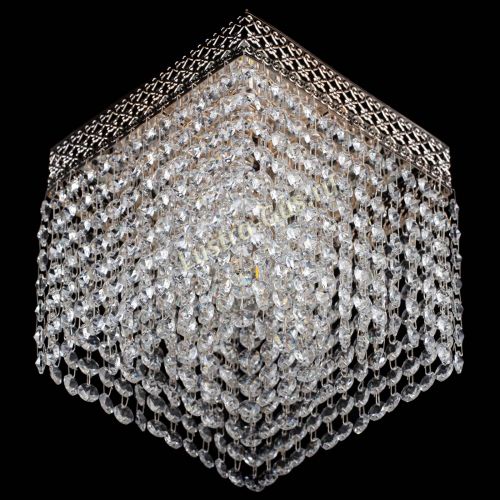 Люстра Квадрат Венеция №1 в Новокузнецке Гусь Хрустальный