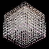 Люстра Квадрат Венеция №1 розовая в Новокузнецке Люстра Квадрат Венеция №1 розовая в Новокузнецке