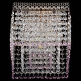 Люстра Квадрат Венеция №1 розовая в Новокузнецке Люстра Квадрат Венеция №1 розовая в Новокузнецке