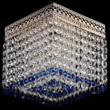 Люстра Квадрат Венеция №1 синяя в Новокузнецке