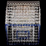 Люстра Квадрат Венеция №1 синяя в Новокузнецке