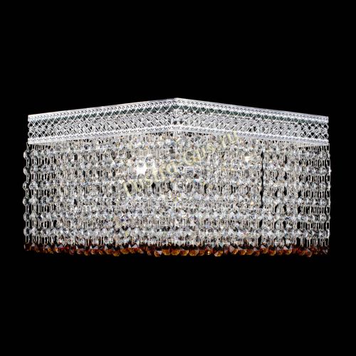 Люстра Квадрат Венеция №3 чайная в Новокузнецке Гусь Хрустальный