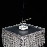 Люстра Квадрат Венеция №3 черная в Новокузнецке