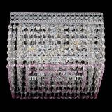 Люстра Квадрат Венеция №3 розовая в Новокузнецке Люстра Квадрат Венеция №3 розовая в Новокузнецке