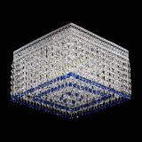 Люстра Квадрат Венеция №3 синяя в Новокузнецке