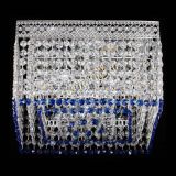 Люстра Квадрат Венеция №3 синяя в Новокузнецке