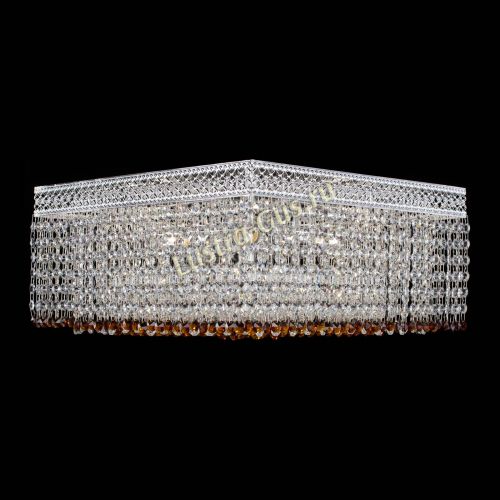 Люстра Квадрат Венеция №5 чайная в Новокузнецке Гусь Хрустальный