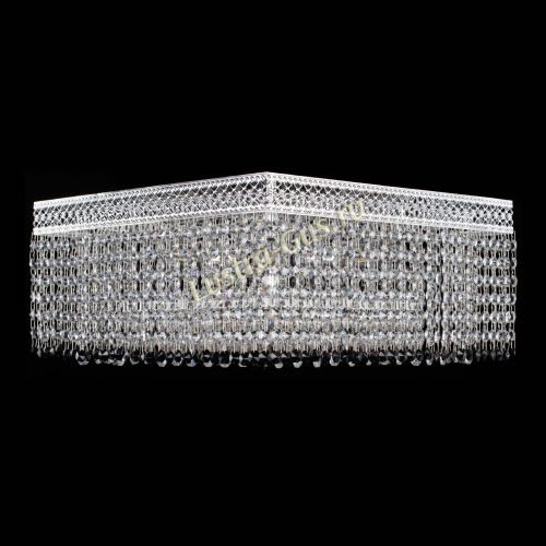 Люстра Квадрат Венеция №5 черная в Новокузнецке Гусь Хрустальный