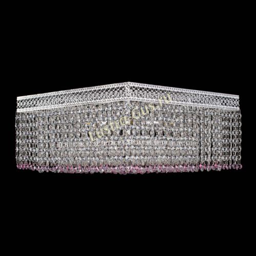 Люстра Квадрат Венеция №5 розовая в Новокузнецке Люстра Квадрат Венеция №5 розовая в Новокузнецке