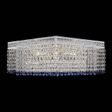 Люстра Квадрат Венеция №5 синяя в Новокузнецке