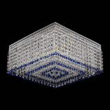 Люстра Квадрат Венеция №5 синяя в Новокузнецке