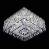 Люстра Квадрат Венеция №5 синяя в Новокузнецке