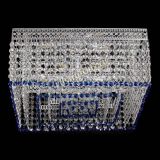 Люстра Квадрат Венеция №5 синяя в Новокузнецке