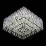 Люстра Квадрат Венеция №5 зеленая в Новокузнецке